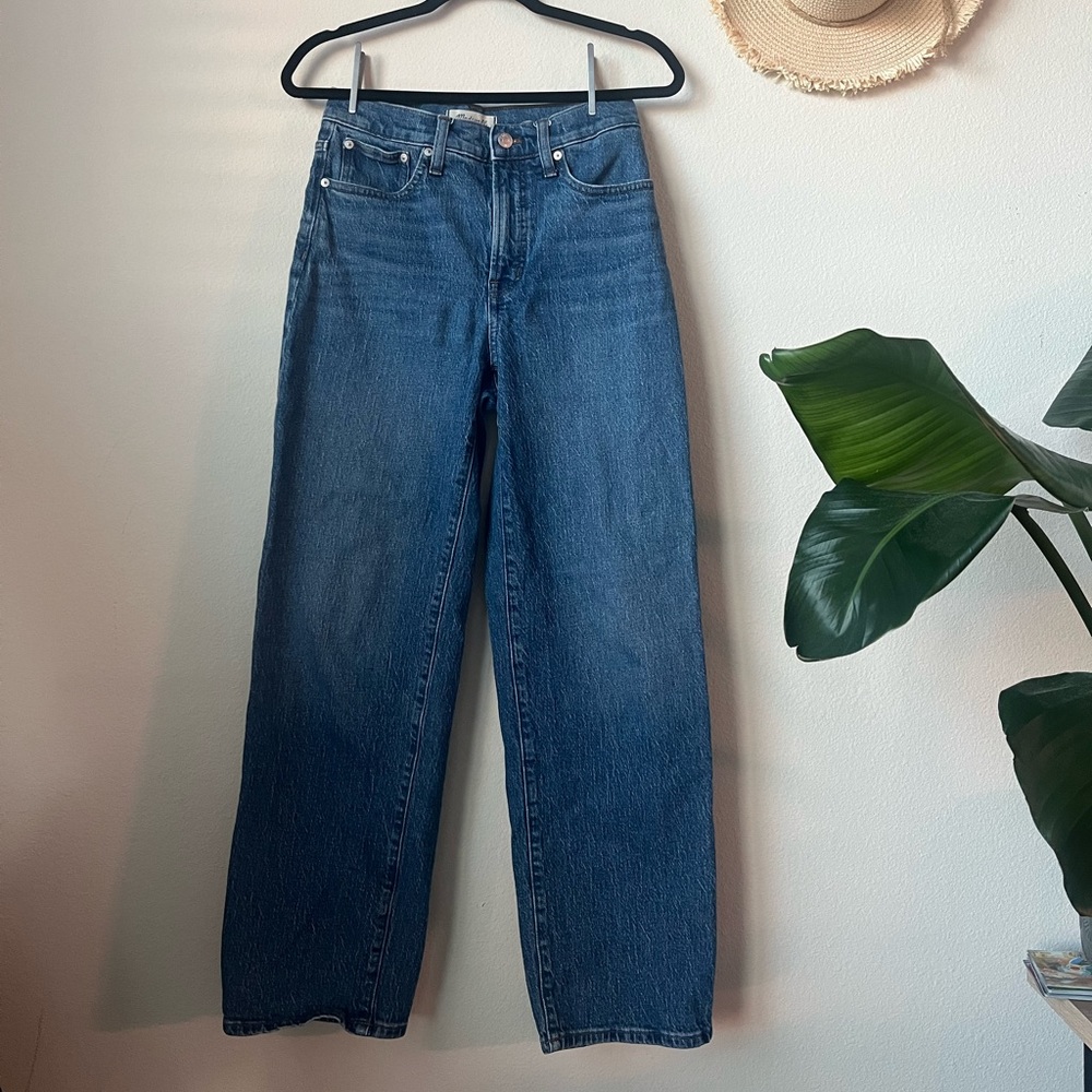 Madewell Perfect Vintage Wide Leg Jean, Size 26